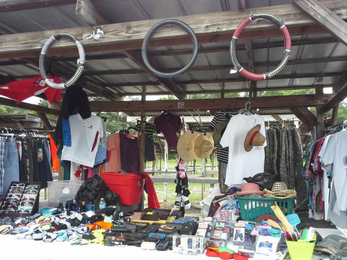 We have steering wheel covers, sunglasses, hats, wallets, and so much much. Come see what you can discover here at Flea Market City, located in Columbus, Georgia. 